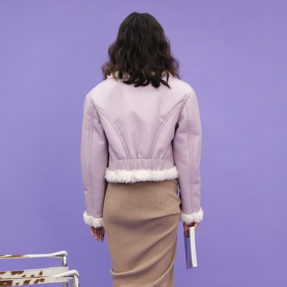 Dollskill Nodress Lilac Purple Cropped Jacket - Picture 8 of 13